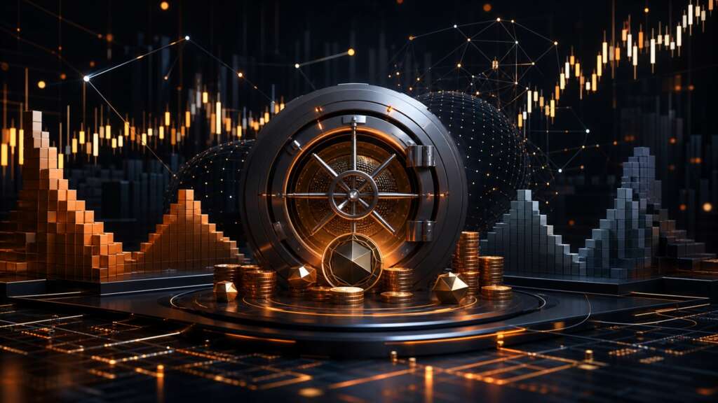 Защищённая инфраструктура криптобиржи и торговые графики